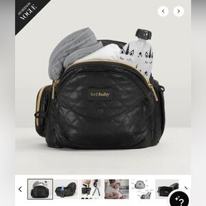 Tushbaby Hip Carrier Vegan Leather Black